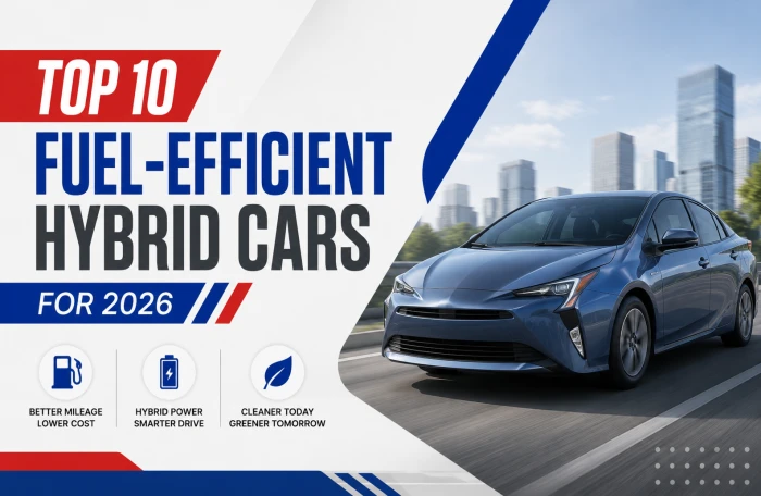 Top 10 Fuel-Efficient Hybrid Cars for 2026